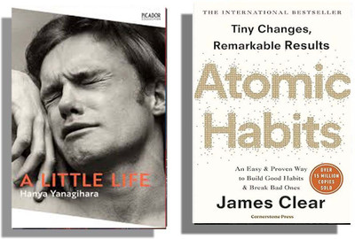 AyazBooks Combo: Must Read 2 Books Set A Little Life & Atomic Habit ( English, Paperback ) (Paperback, Hanya Yanagihara, James)(Paperback, Hanya Yanagihara, JAMES)