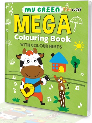 My Green Mega Colouring Book I Colouring Book For Kids(Paperback, Manoj Publication editorial board)