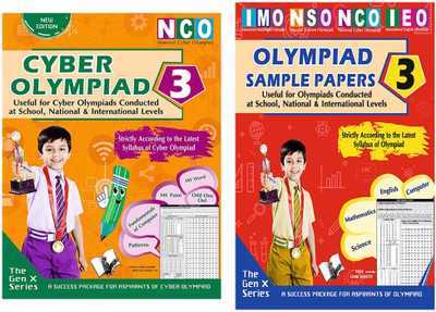 V&S Publishers NCO (Computers Olympiad Guidebook And Sample Papers) Olympiad Combo Class 3 (Set Of 2 Books)(Paperback, V&S Publishers)
