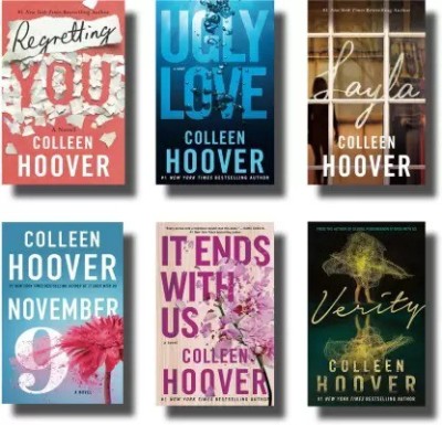 Ugly Love + It Ends With Us + Verity + Layla + Regretting You + November 9 (Combo Of 6 Books) (Paperback, Colleen Hoover)(Paperback, Colleen Hoover)