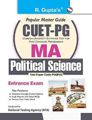 CUET-PG: MA - Political Science/Public Administration/Politics & International Relations Entrance Exam Guide Paperback – 29 January 2024(Paperback, RPH Editorial Board)