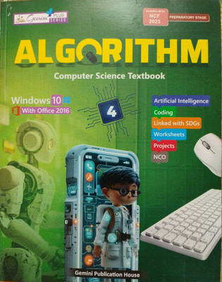 Algorithm Computer Science Textbook Class 4(Paperback, Asha Sharma)