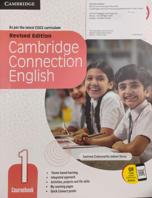 Cambridge Connection English Class 1(Paperback, Indrani Barua)