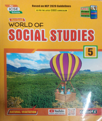 ICSE Revised World Of Social Studies Class 5(Pepper back, Vinita Kumar)