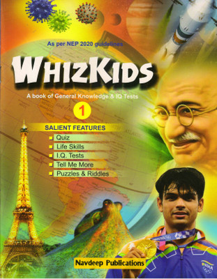 Navdeep, WHIZKIDS - 1 A Book Of General Knowledge & IQ Tests(Paperback, Mrs. D. Bhandari)