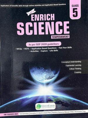Lets Enrich Science Class 5(Paperback, SHAKUNTALA DATTA)