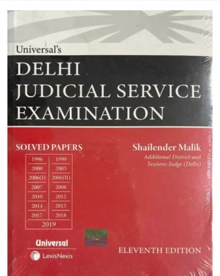 Universal’ Delhi Judicial Service Examination(Paperback, Shailendra Malik)