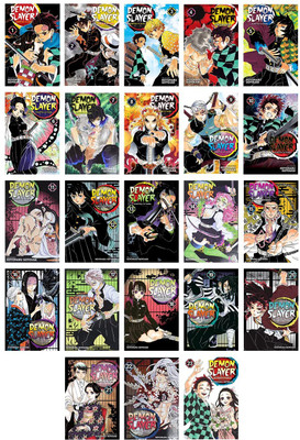 DEMON SLAYER COMPLETE BOOKS BOX SET VOLUMES 1-23 (Demon Slayer: Kimetsu No Yaiba)(Paperback, Koyoharu Gotouge)