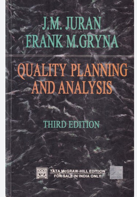 Second Hand Book | Quality Planning And Analysis | Mc Graw Hill(Paperback, unknown)