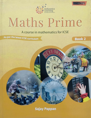 Maths Prime A Course In Mathematics For Icse Class 2(Pepper back, Sajay pappan)