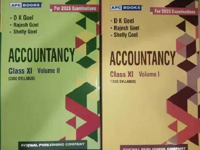 Accountancy Class 11 Vol 1 & 2 By D K Goel (English, Paperback)