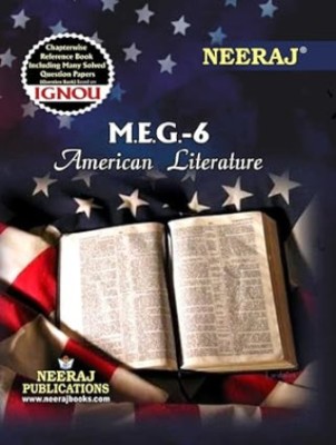 MEG6-American Literature-IGNOU Help Book Guide For MEG6 ( English Medium | Neeraj Publications ) (Paperback, Neeraj Publications)(no, neeraj pub)