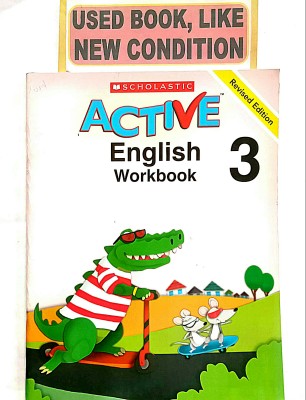 SCHOLASTIC ACTIVE ENGLISH WORKBOOK Class-3 (Old Book)(Paperback, Editorial)