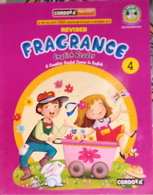 Revised Fragrance English Reader Class 4(Pepper back, Vinita kumar prabha Sharma, Marium dushka, Mathews poovathinal)