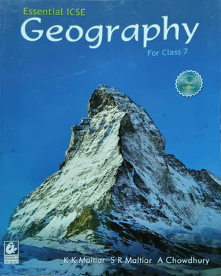 Essential ICSE Geography For Class 7(Pepper back, K K Maltiar)