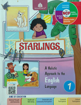 Starlings A Holistic Approach To The English Language Class 1(Pepper back, Dr vijaya)