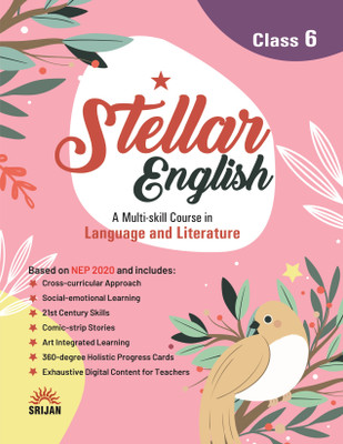 Srijan Stellar English For Class - 6 A Multi-Skill Course In Language And Literature(Paperback, A. L. KHANNA)