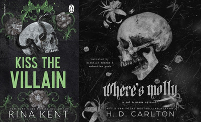 Combo Of 2 (Kiss The Villain +Where's Molly )(Paperback, H.D.carlton, Rina kent)