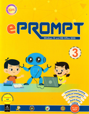 Kips EPROMPT Class - 3 Windows 10and MS Office 2019(Paperback, Kips Learning)