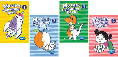 My Little Colouring Book 1 To 4 [pack Of 4](Paperback, Navneet Education)