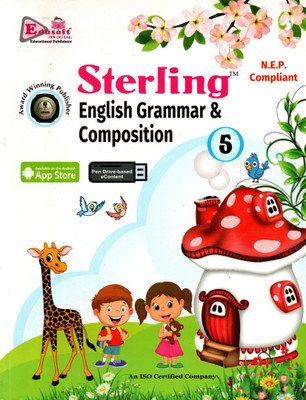 Sterling English Grammar & Composition, Edusoft For Class-5(Paperback, GAGAN AGARWAL)