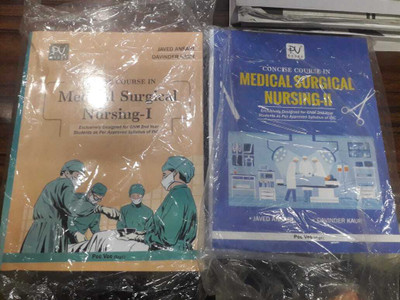 Concise Course In Medical Surgical Nursing - 1 And 2 Set(Paperback, Javed Ansari, Davinder kaur)