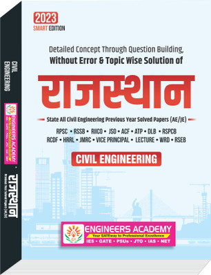 Topic Wise Rajasthan State All Civil Engineering Previous Year Solved Papers(AE/JE)(Paperback, Engineers Academy, Mr. Akash Baheti)