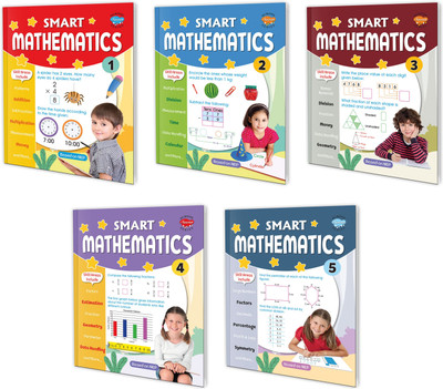 Smart Mathematics Complete Combo | Pack Of 5 Educational Books(Paperback, Sawan)