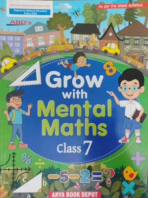 Grow With Mental Maths Class 7(Pepper back, Priya monga)
