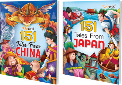 151 Tales From China And 151 Tales From Japan I Combo Of 2 Books I Easy To Read Stories For Children By Gowoo(Paperback, Manoj Publication editorial board)