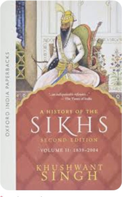 A History Of The Sikhs(Pepperback, KHUSWANT SINGH)