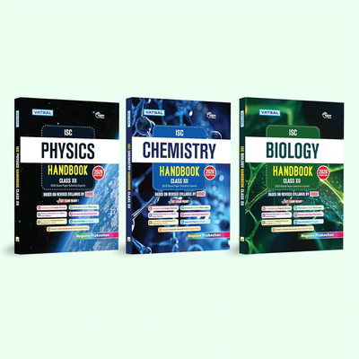 Vatsal ISC Handbooks Physics, Chemistry And Biology Class 12th For Board Exam 2025-2026 (Set Of 3 Combos Handbook PCB)(Paperback, Dr. D. P. Singh, A.N Singh R. K.Gupta)