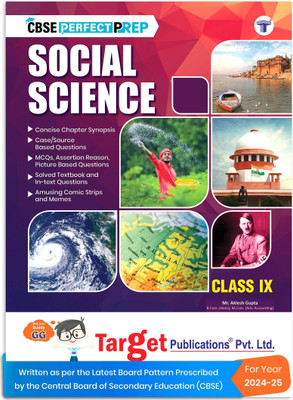 CBSE Class 9 Social Science Book (Exam 2026) | Based On NCERT Latest Board Pattern | Solved Textbook & In-Text Questions, MCQs, Assertion Reason(Paperback, Target Publications)