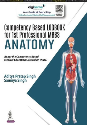 Competency Based Logbook For 1st Professional Mbbs Anatomy 1st Edition 2023(Paperback, ADITYA PRATAP SINGH)