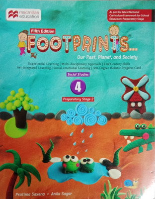 Footprints Social Studies ( Our Past, Planet, And Society) Class 4(Paperback, Pratima Saxena, Anila Sagar)