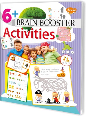 6+ Brain Booster Activities | 1 Activity Book By Sawan(Paperback, Manoj Publications Editorial Board)