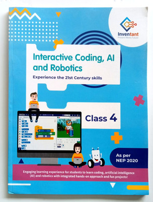 Interactive Coding, Ai And Robotics Class-4(Paperback, Others, Vivek Verma)