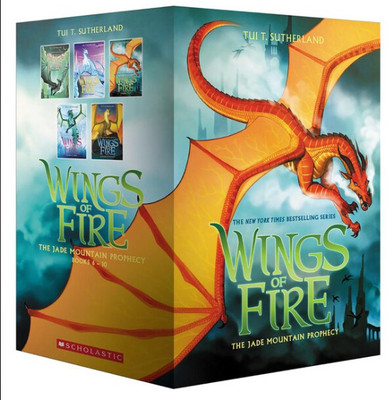 Wings Of Fire Box Set (Books 1–5) – Complete Dragonet Prophecy Series By Tui T. Sutherland (Paperback, English)(Paperback, Tui T. Sutherland)