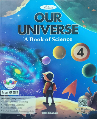 Our Universe A Book Of Science Class 4(Pepper back, Dr Renuka kaul)