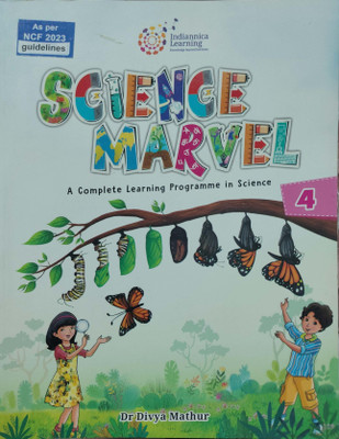 Science Marvel A Complete Learning Programme In Science Class 4(Pepper back, Dr Divya mathur)