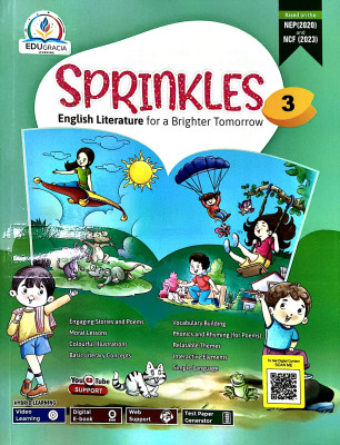 Edugracia Sprinkles (English Literature For A Brighter Tomorrow) Class 3(Paperback, SHILPI AGARWAL)