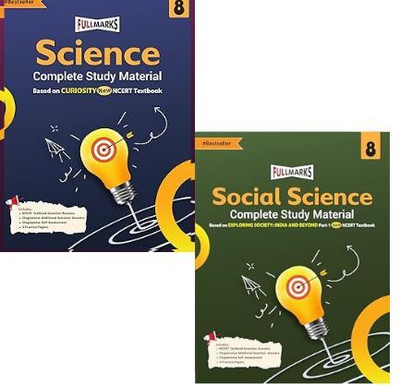Full Marks Social Science EXPLORING SOCIETY +Full Marks Science Curiosity Class 8 Complete Study Material – For CBSE 2026 Exams | New Edition As Per Latest NCERT Textbooks | Quick Revision Summaries, Solved Q&A, PYQs, CBQs, Sample Papers Paperback – 6 August 2025(Paperback, full marks) Full Marks Social Science EXPLORING SOCIETY +Full Marks Science Curiosity Class 8 Complete Study Material – For CBSE 2026 Exams | New Edition As Per Latest NCERT Textbooks | Quick Revision Summaries, Solved Q&A, PYQs, CBQs, Sample Papers Paperback – 6 August 2025(Paperback, full marks)