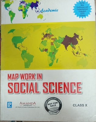 Academic Map Work In Social Science 10(Pepper back, J.p.singhal)