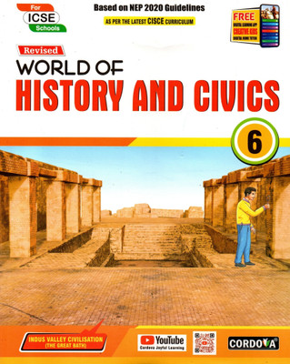 Revised World Of History And Civics, Cordova For ICSE Class-6(Paperback, Vinita Kumar)