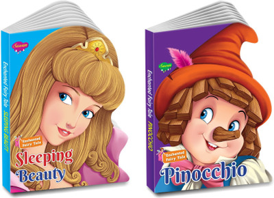 Baby Fairy Tale Story Books | Pack Of 2 Books | Cut Out Die Cut Shape Book For Kidss (V8)(Hardcover, Manoj)