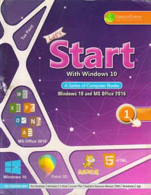 Let's Start With Windows 10 For CBSE Class - 1(Paperback, Geetanjali Sehgal)