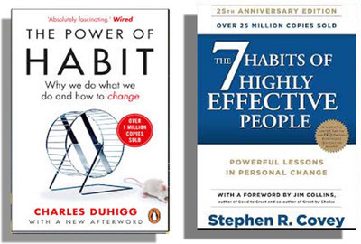 Ayazbooks Combo:- The Power Of Habit + The 7 Habits Of Highly Effective People ( English )(Paperback, Charles Duhigg, Stephen Covey)