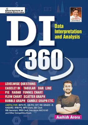 DI 360 Data Interpretation And Analysis By Aashish Arora (English Medium)(Paperback, kiran)