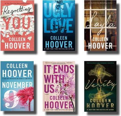 Ugly Love + It Ends With Us + Verity + Layla + November 9 + Regretting You (Special Combo)(Paperback, Colleen hoover) Ugly Love + It Ends With Us + Verity + Layla + November 9 + Regretting You (Special Combo)(Paperback, Colleen hoover)