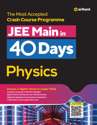 40 Days Crash Course For JEE Main Physics(Paperback, Unknown)